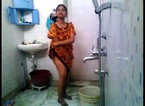 Fabulous Indian School gal naked in..